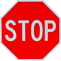 STOP アルミサイン LED突出サイン アルミサイン 小型 W450×H900 シルバー (ADR