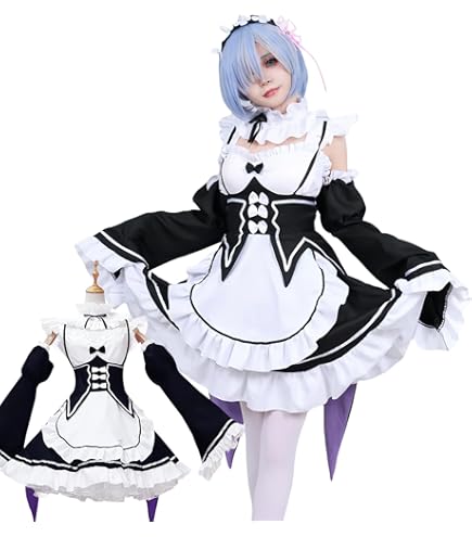 リゼロ　レム　ラム　コスプレ衣装　豪華版 Amazon.co.jp: [XIN XIN] Re：ゼロから始める異世界生活 リゼロ