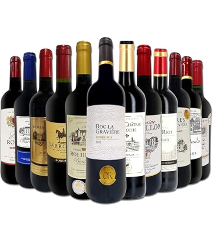 Amazon.co.jp: メダル総数14金 すべて金賞ボルドー＆南仏 特選12本