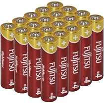 Amazon | 富士通 【High Power】 アルカリ乾電池 単3形 1.5V 20個