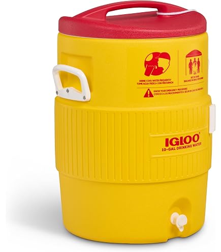 Amazon.co.jp: Igloo 工業用ウォータークーラー 3ガロンレッド