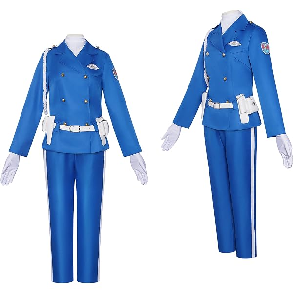Amazon.co.jp: [HUOYUAC] 萩原千速 コスプレ衣装 セット 完全再現 大人
