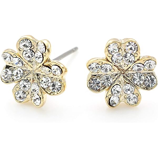 Amazon | [ハッピーグッツショップ] K18 ピアス ピンク