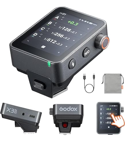 Amazon | GODOX X3-C ワイヤレス フラッシュトリガー X3C 送信機 E