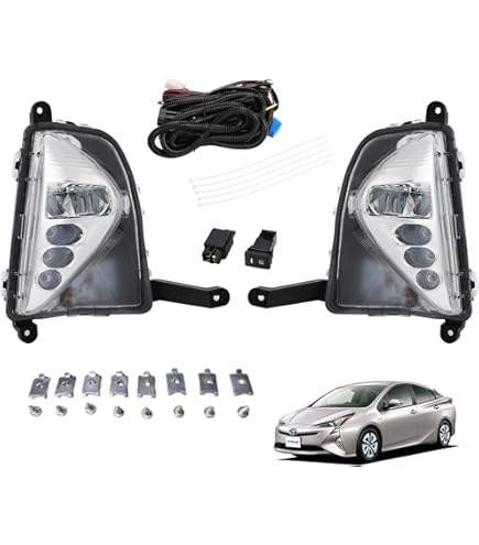 Amazon | トヨタ 用 プリウス50 系 フロント フォグ ランプ キット
