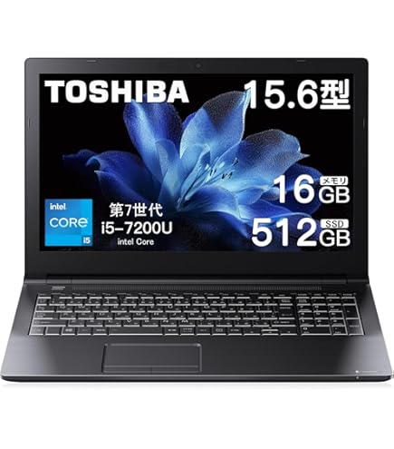 Amazon.co.jp: 【整備済み品】中古 ノートパソコン 東芝 Dynabook VC72 
