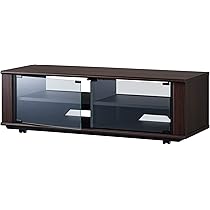 Amazon.co.jp: ハヤミ工産 50V型まで対応 ダークブラウン木目調の  