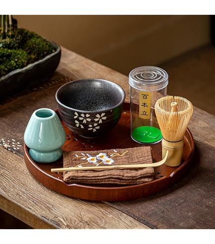 Amazon.co.jp: 《R》茶道具 すり漆 茶入茶杓飾盆 拝見盆 天然木漆専堂