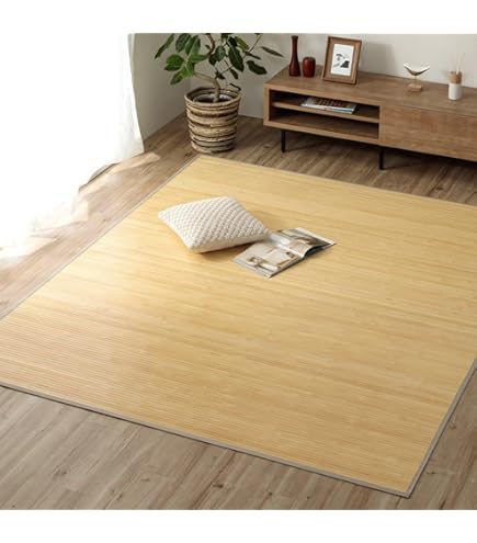 Amazon.co.jp: ラグ カーペット 籐カーペット ラタンカーペット 籐
