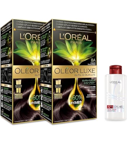 Amazon | L'Oreal Paris(ロレアルパリ) ヘアカラー オレオリュクス 6A