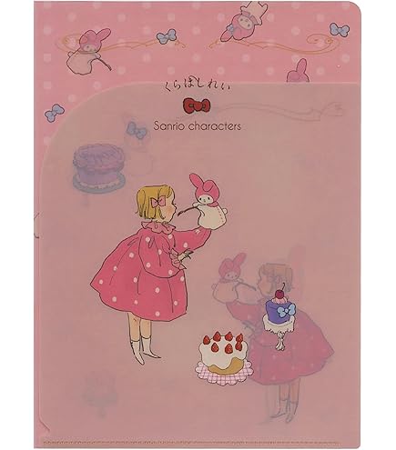 Amazon | サンスター文具 リトルツインスターズ クリアファイルA4