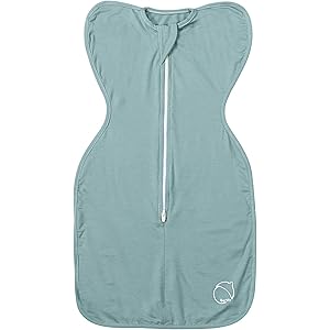 おくるみ 新生児 夏用 夜泣き防止 赤ちゃん スワドル バンブーレーヨン 冷感 吸水 通気性 ベビー用品 出産祝い 出産準備 (グリーン, S(0~3か月))