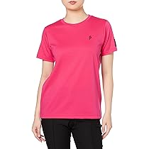 Amazon | [パーリーゲイツ] レディース Tシャツ T/Cポンチローマ