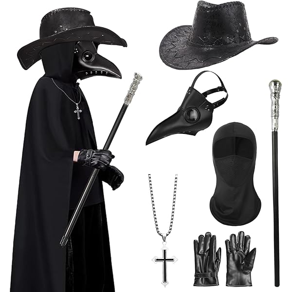 Amazon.co.jp: [HarnyLoom] ペスト医師 ハロウィン コスプレ 衣装
