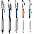 ぺんてる ゲルインキボールペン エナージェル インフリー 0.5mm 5色