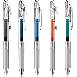 ぺんてる ゲルインキボールペン エナージェル インフリー 0.5mm 5色