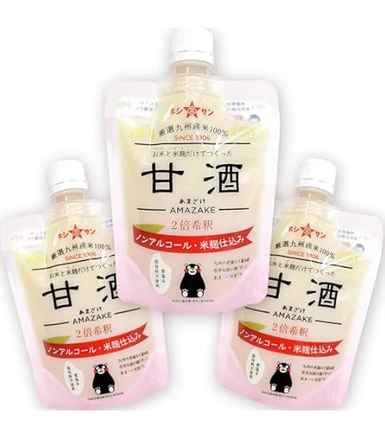 Amazon.co.jp: いずも美人 玄米 甘酒 有機 JAS認証 米麹 無添加 砂糖不