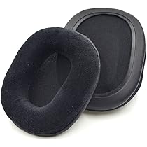 Amazon.co.jp: 交換用ベロアイヤーパッド イヤーパッド クッション