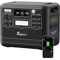 Amazon.co.jp: FOSSiBOT ポータブル電源 F2400 大容量 2048Wh リン酸鉄