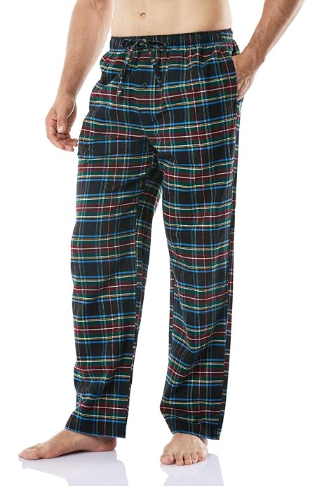 Amazon Essentials Men's Flannel Pajama 