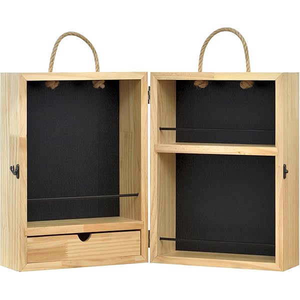 Amazon.co.jp: FIELDOOR 木製 スパイスボックス アウトドア キャンプ