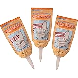 トイレのスキマフィル（３本組） トイレ トイレのスキマ フィル トイレの隙間フィル ジェル 掃除 トイレ掃除 足元 尿 シミ 汚れ パッド 汚い 手軽 簡単 剥がせる はがせる 外す はずす 透明 目立たない 便器 隙間 便座 洋式 掃除用品 便利グ