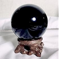 特大　希少　激レア 黒曜石 パワーストーン 天然石 置物 木製台座付き 特大 希少 激レア 黒曜石 パワーストーン 十勝産 10kg - メルカリ