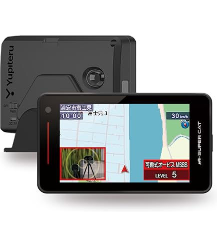 Amazon | ユピテル レーダー探知機 スーパーキャット超高感度GPS