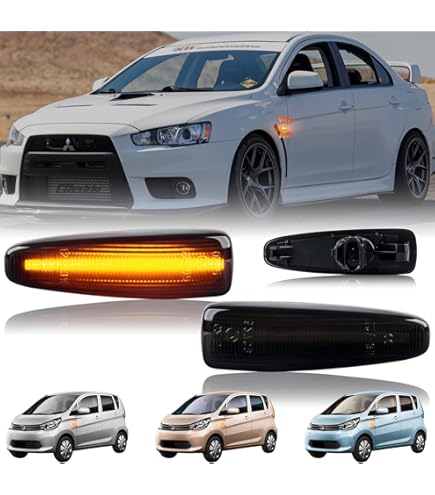 Amazon.co.jp: LED サイドマーカー ウインカー クリア ミツビシ