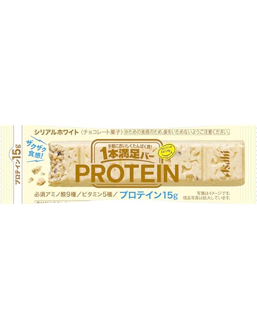 Amazon.co.jp: アサヒグループ食品 1本満足バープロテインチョコ