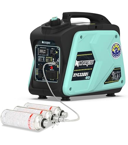 Amazon | 発電機 5500W 50/60Hz 共用 ガソリン/LPガス対応 CPG5500DF-J 