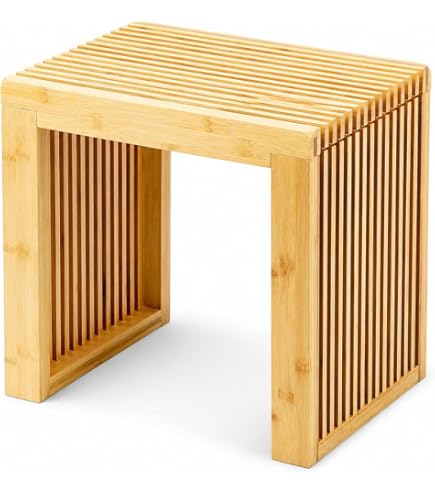 Amazon｜無印良品 オーク材ベンチ 幅48.5×奥行30×高さ44cm 44503072