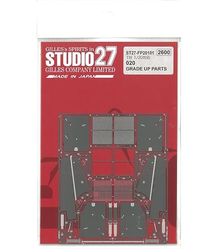 Amazon | スタジオ27 (STUDIO27) 1/20 Tyrrell P34 1977 Monaco GP