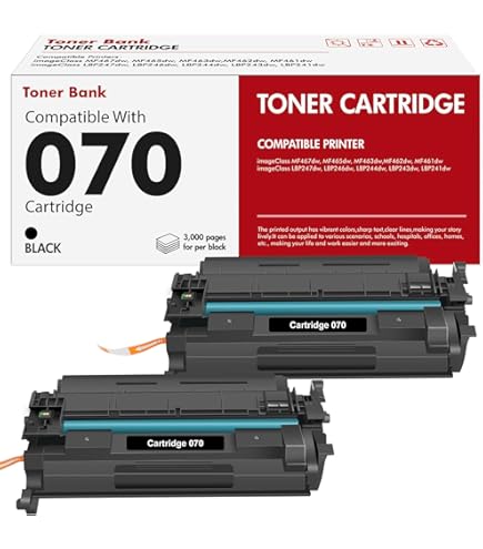 Amazon.co.jp: カートリッジ 070 ブラック トナーカートリッジ: CRG