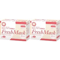 Amazon.co.jp: [川西工業] 7035 フレッシュマスク 2層式 100枚入 (× 2