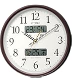 Amazon.co.jp: セイコークロック 掛け時計 自動点灯 電波