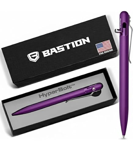 Amazon | BASTION® ラグジュアリーボルトアクションペン、丈夫な
