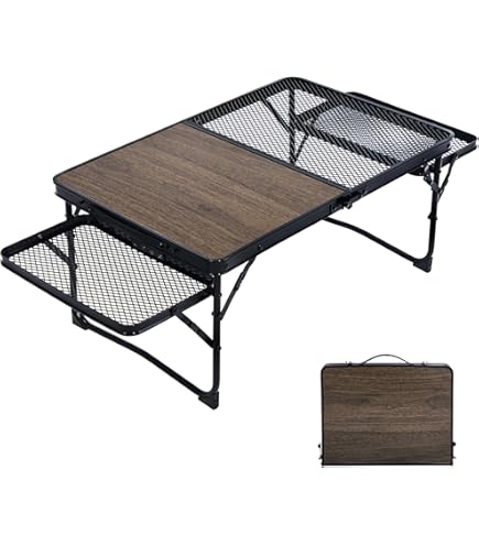 BUNDOK(バンドック) メッシュ グリル テーブル 120 BD-237 Amazon | BUNDOK(バンドック) メッシュ グリル テーブル 120 BD