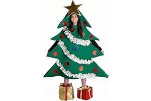 [Noblelady] クリスマス 衣装 着ぐるみ 大人用 コスプレ クリスマスツリー 2点セット 可愛い 面白い クリスマスツリー コスチューム かわいい 人気 イベントパーティ 仮装 舞台服 忘年会 変装 ステージ衣装 余興