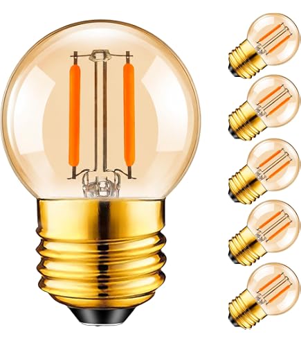 Amazon | 10個入 S14 2W (20W形相当) LED フィラメント電球 E26口金