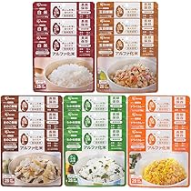 Amazon.co.jp: アイリスオーヤマ 非常食 (製造から) 5年保存 アルファ