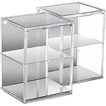 八番屋 UVフィギアケース コレクションケース　9個セット 別売銀版3枚サービス Amazon.co.jp: 八番屋 フィギュアケース 収納 透明展示ケース ミラー