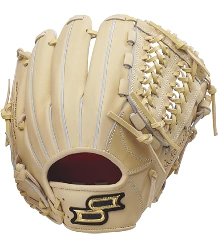 傷、補正あり　SSK 硬式野球グローブ ベージュ 楽天市場】エスエスケイ グローブ SSK 硬式プロエッジ投手用