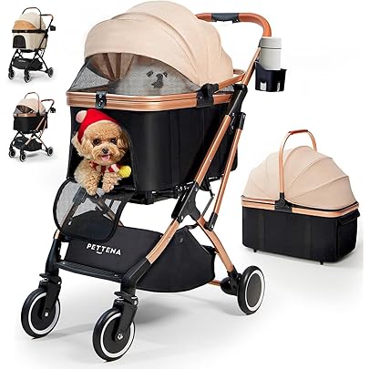 Amazon.co.jp: 【いぬのきもち掲載×獣医師推奨】ペットカート 犬用