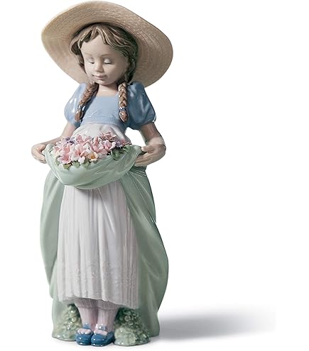 Amazon.co.jp: リヤドロ LLADRÓ 人形 きれいな花ばかり 01005222