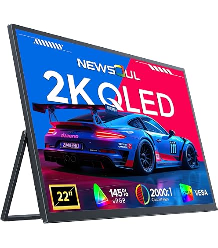Amazon.co.jp: Kenowa 23.8インチ 2K 大型ポータブルモニター 100Hz