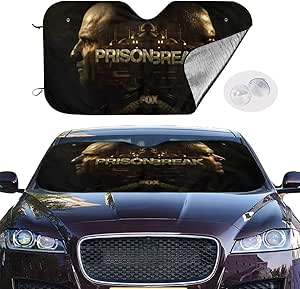 Amazon プリズンブレイク 車カバー 防水雪対策 99 紫外線 普通車 軽自動車 Suvに適用 取り付けが簡単 折り畳み式 軽量の日除け 夏冬兼用 プライバシー保護 車中泊 仮眠 盗難防止 吸盤4個付き カー用品 車用 サンシェード 70 130cm サンシェード 車 バイク