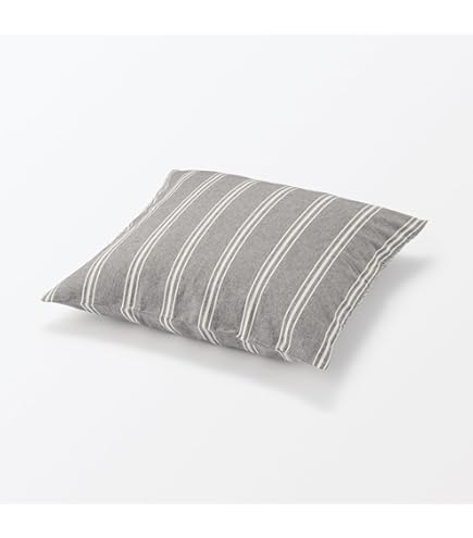 Amazon.co.jp: 無印良品 シェニールクッションカバー グレーチェック