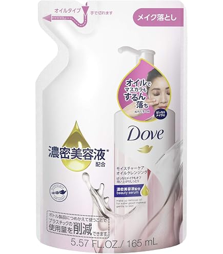 Amazon | Dove ダヴ オイル 泡クレンジング つめかえ用 130ml | Dove