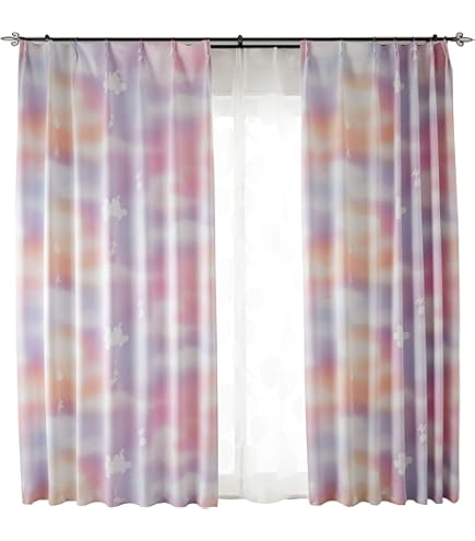 Amazon｜スミノエ ピーターパン フライインザスカイ カーテン ドレープ